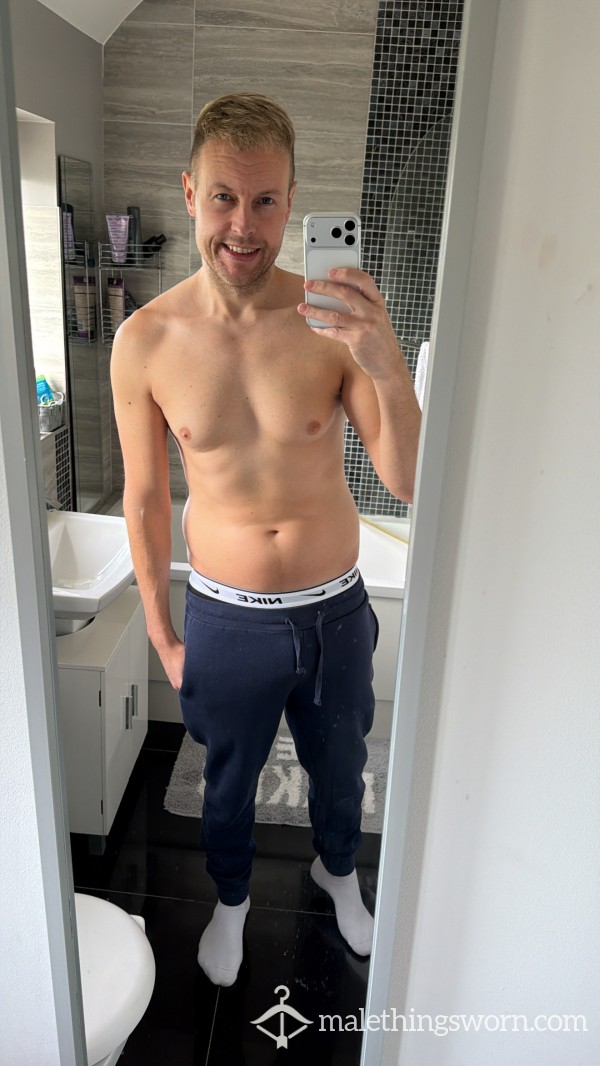 Black Used Worn Nike Boxers