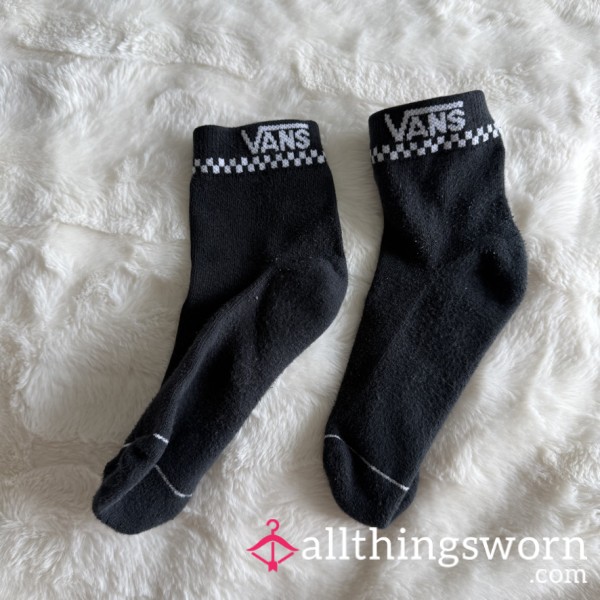 Black Vans Crew Socks
