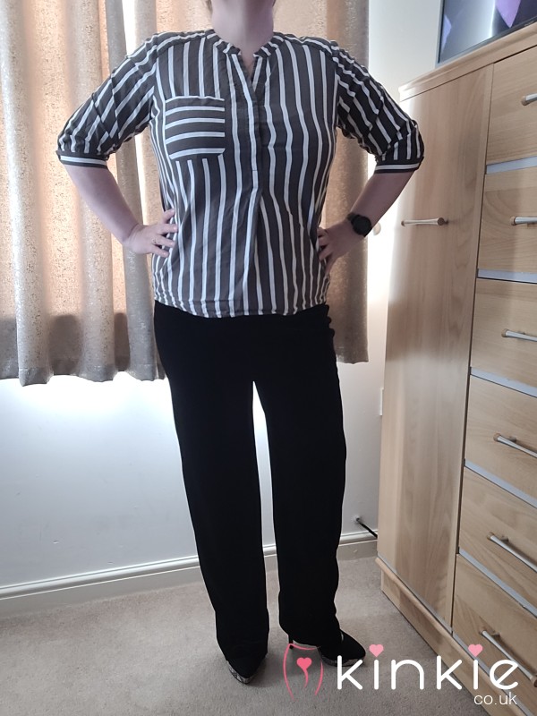 Black Velvet Pants And Blouse