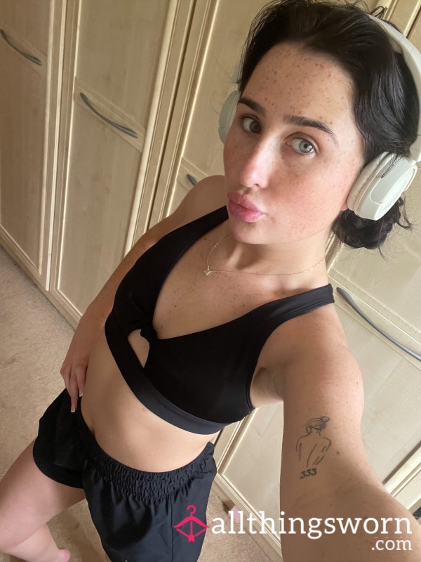 Black Victoria Secret Sports Bra
