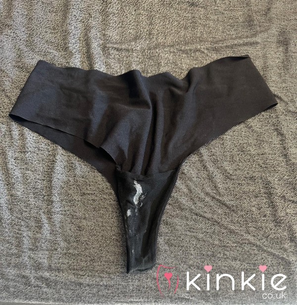 Black Victoria Secret Thong