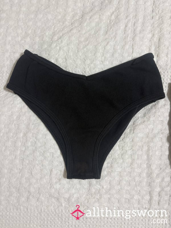 Black Victoria Secret/pink Panties