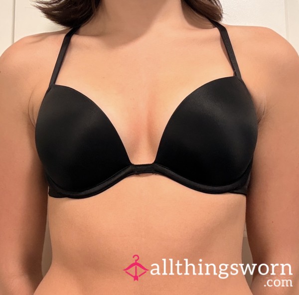 Black Victorias Secret Pushup Bra