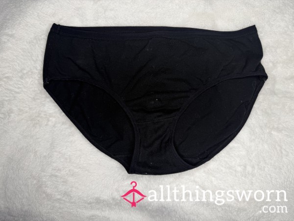 Black Bikini Panties | Fertile Window Day 1 | 16hr+ Overnight Nurse Shift 🏥