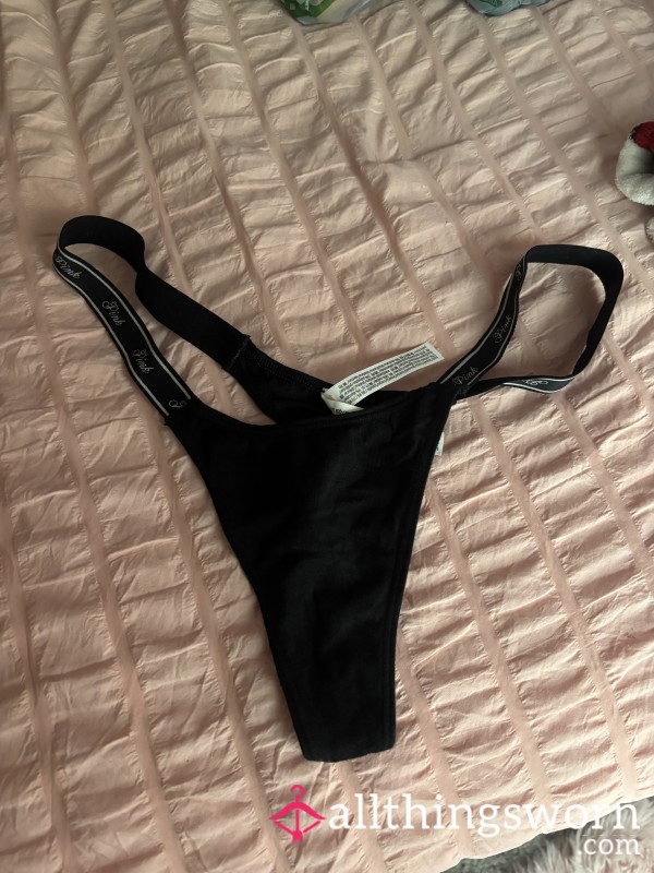 Black VS Thongs