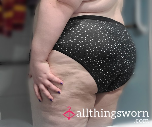Black W. White ⭐ S/glimmer ✨ Joe Fresh Full Back Panties 🩲 🆓 Shipping 🍁 Proof Of Wear