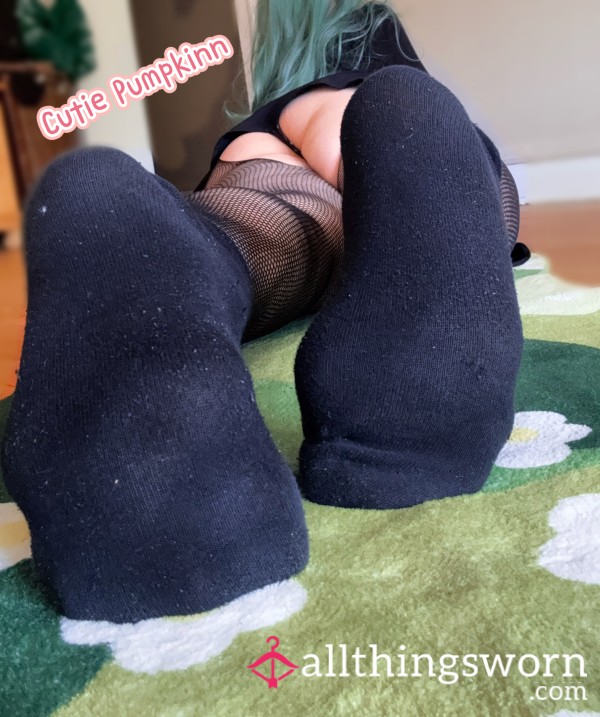 Black Well-worn Socks