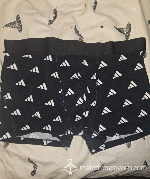 BLACK & WHITE ADIDAS BOXERS
