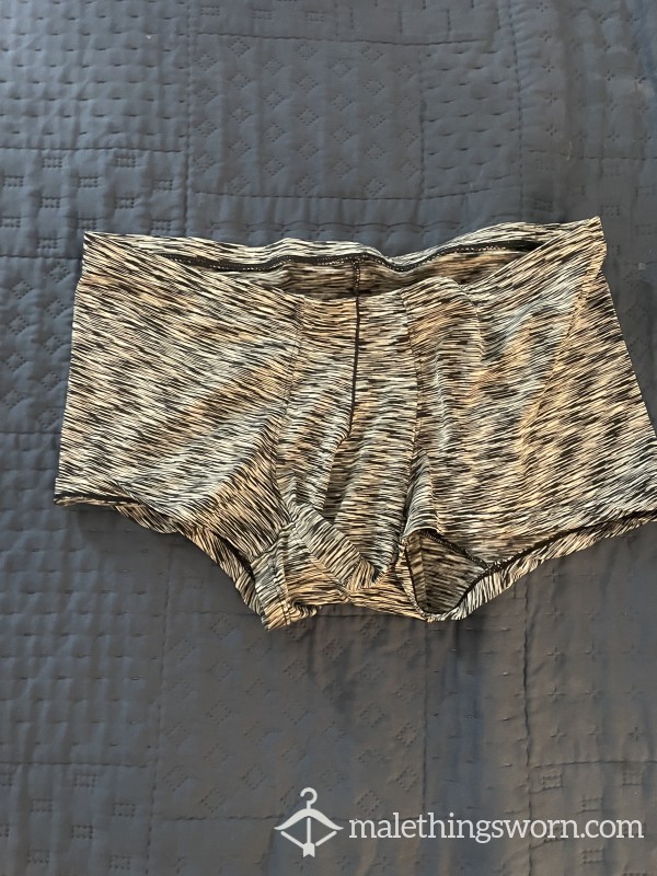 Black & White Low Rise Boxer Briefs