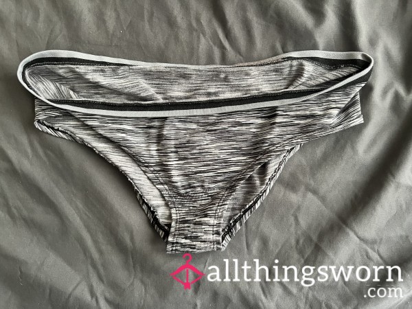 Black & White Nylon Panty