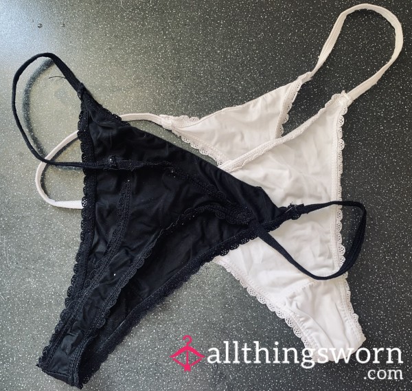 Black & White Thong Combo🖤🤍