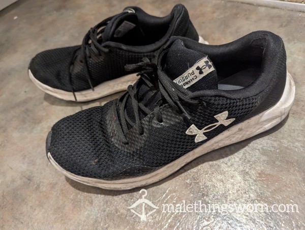 Black White Under Armour Shoes