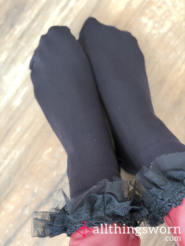 Black Widowed Socks