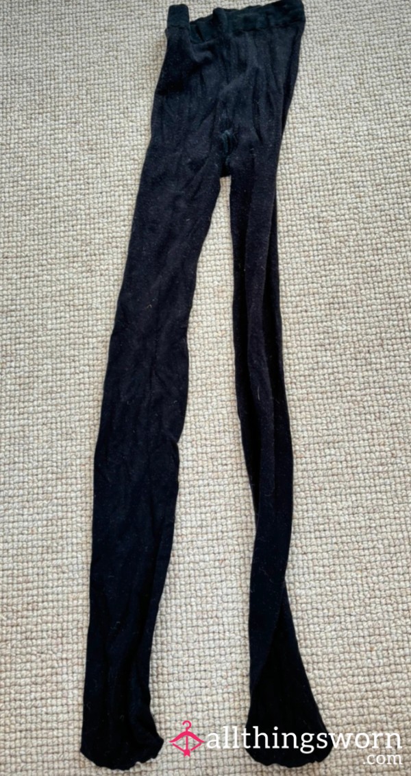 Black Thick Winter Tights