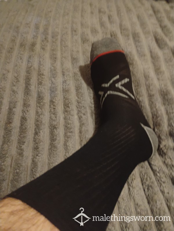 Black Work Boot Socks