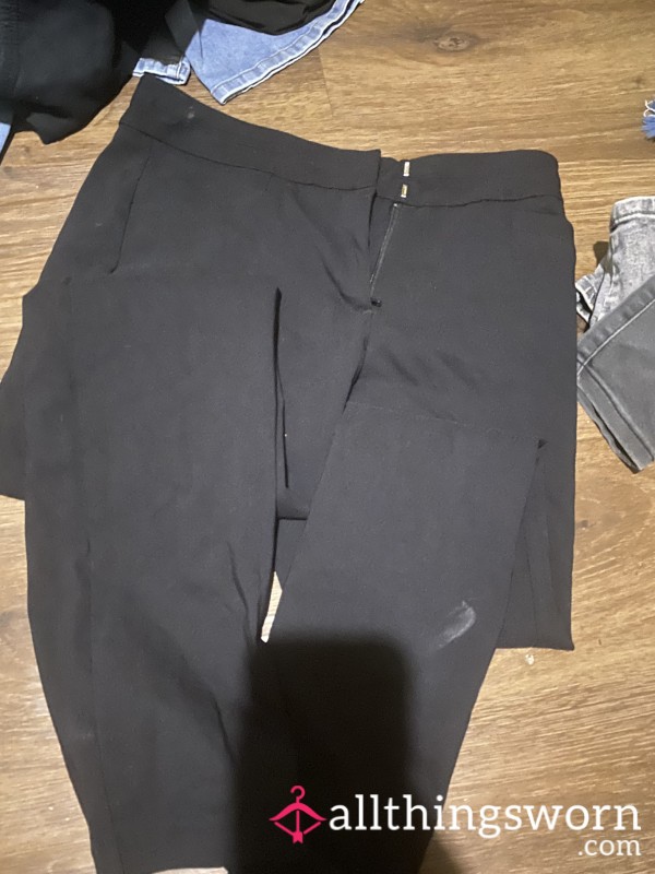 Black Work Pants