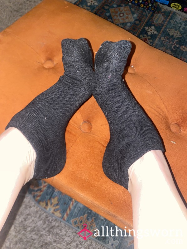 Black Work Socks