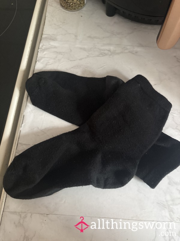Black Work Socks