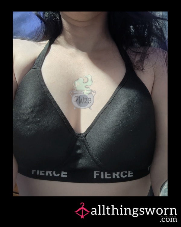 Black Workout Bra