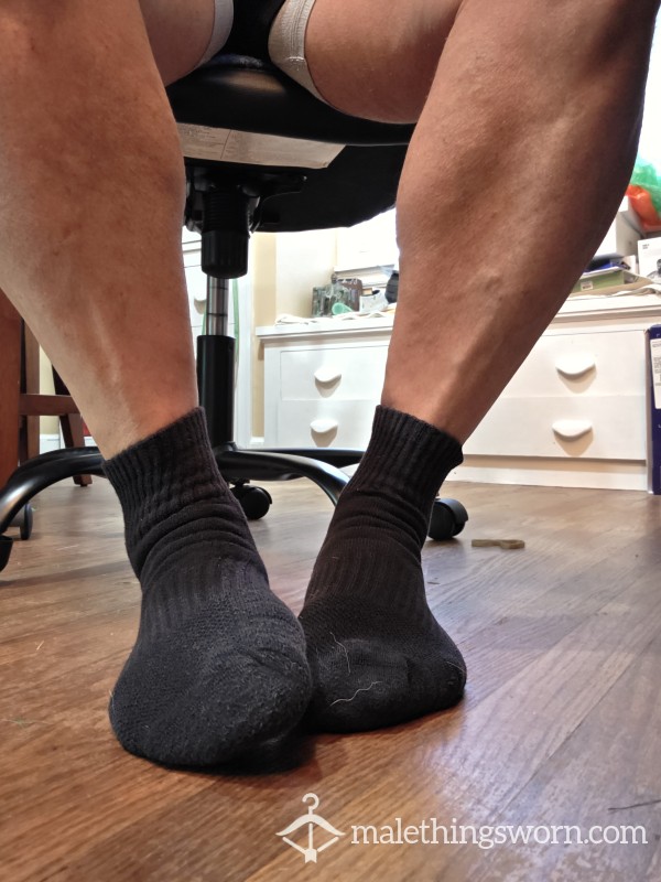 Black Workout Socks