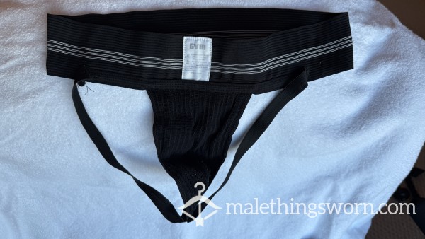 Black Worn BIKE Jockstrap