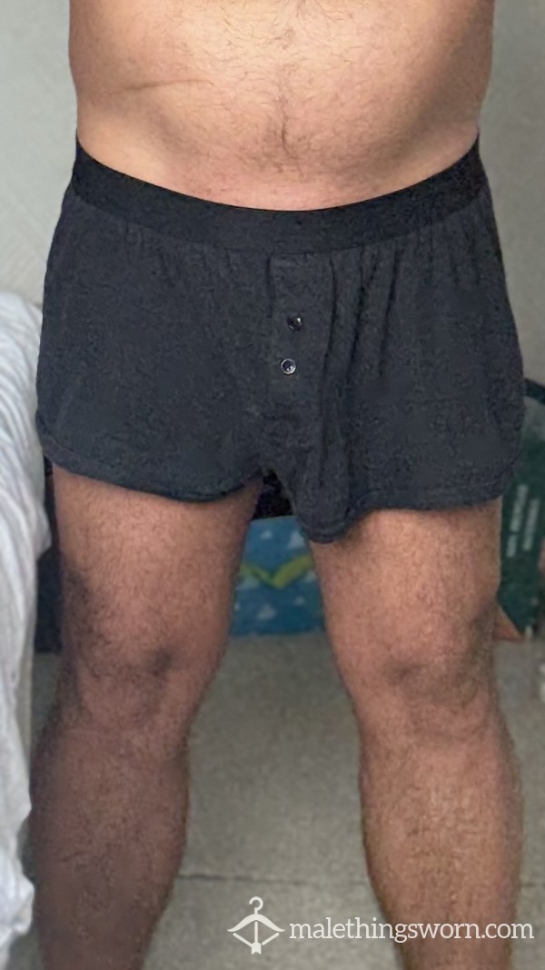 Black Worn Boxers