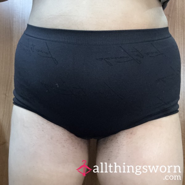 Black Worn Boy Shorts