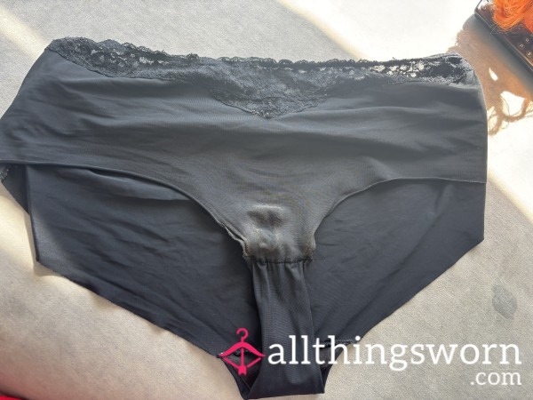 Black Worn Panties💋