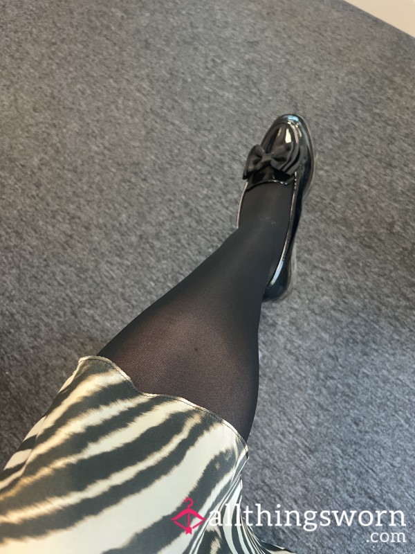 Black Worn Tights