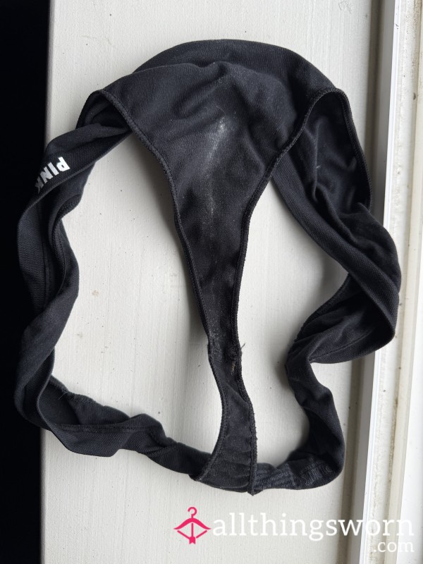 Black Worn VS Thong