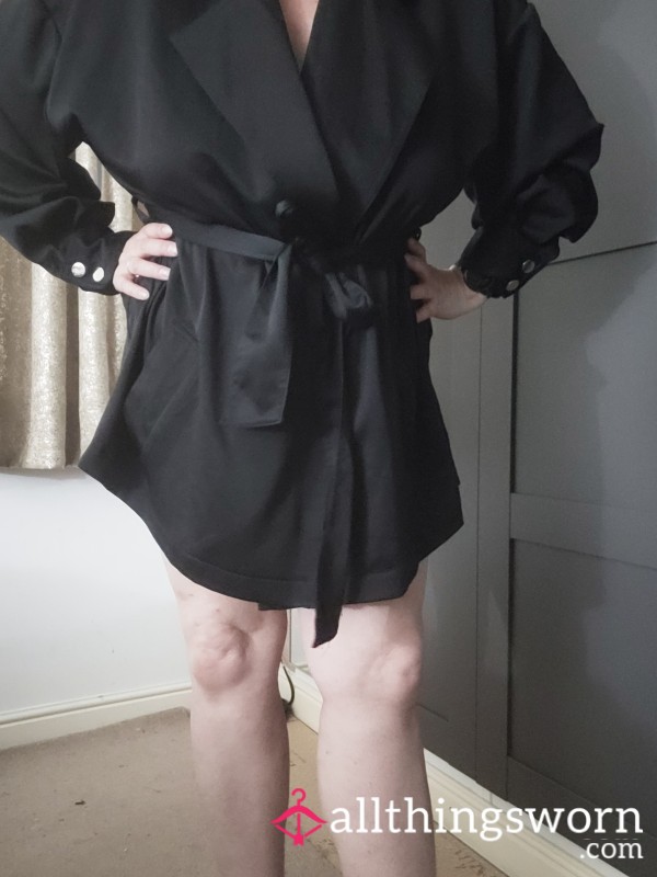 Black Wrap Dress