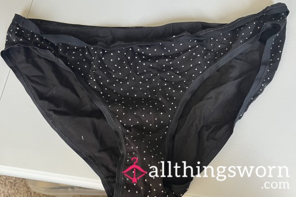 Black W/Stars Panties