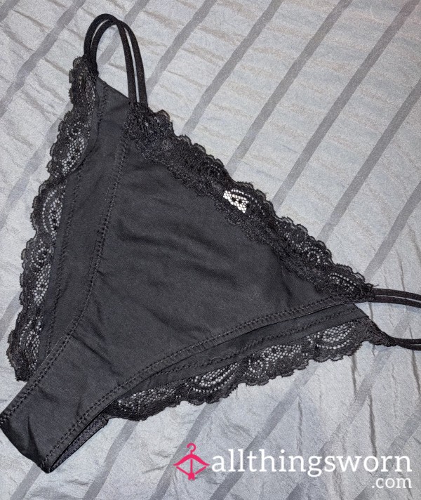 Black/Cotton/Fullback/Lace Panties🖤
