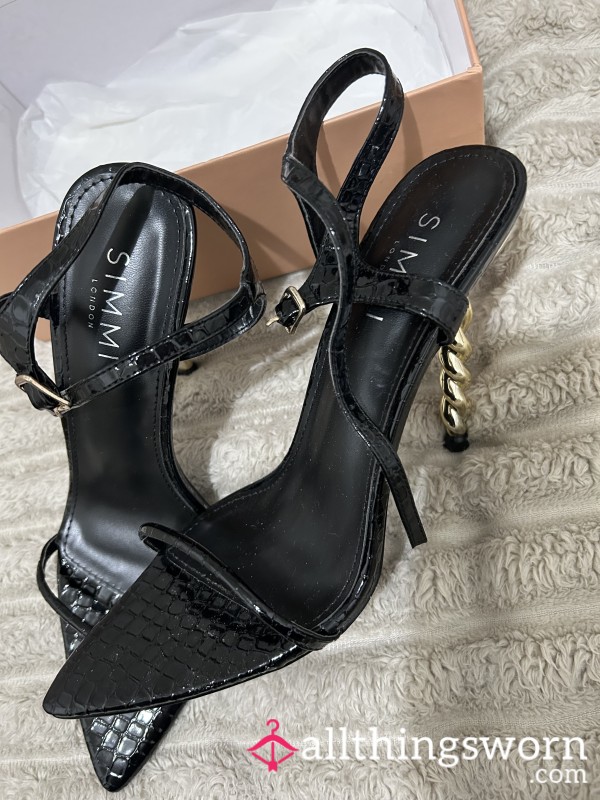 Black&Gold Stiletto’s