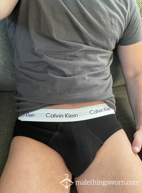 Black/White Calvin Klein Briefs