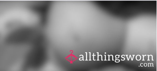 Black/white Photo Set In Nude Tanned Tights, Topless & Fluffy Slippers 😈