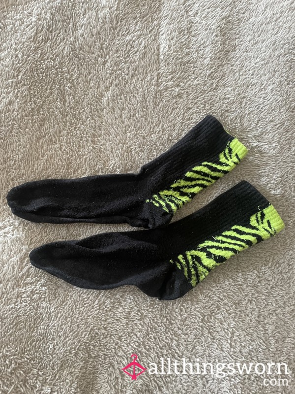 Black/yellow Socks