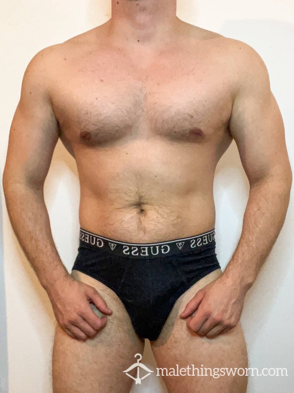 BLACK GUESS UNDERWEAR