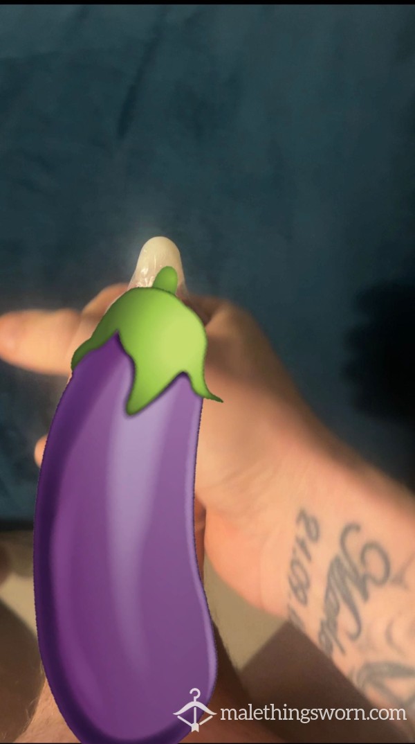 Blowing My 3rd Load Into The Same Condom