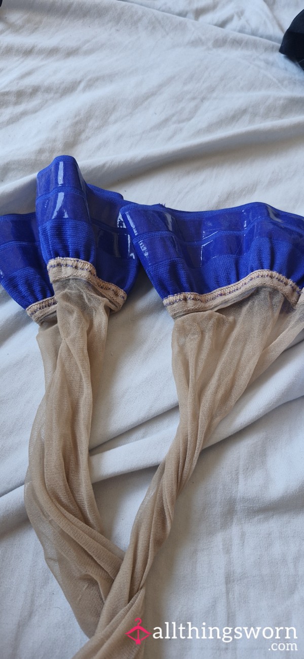 Blue And Nude