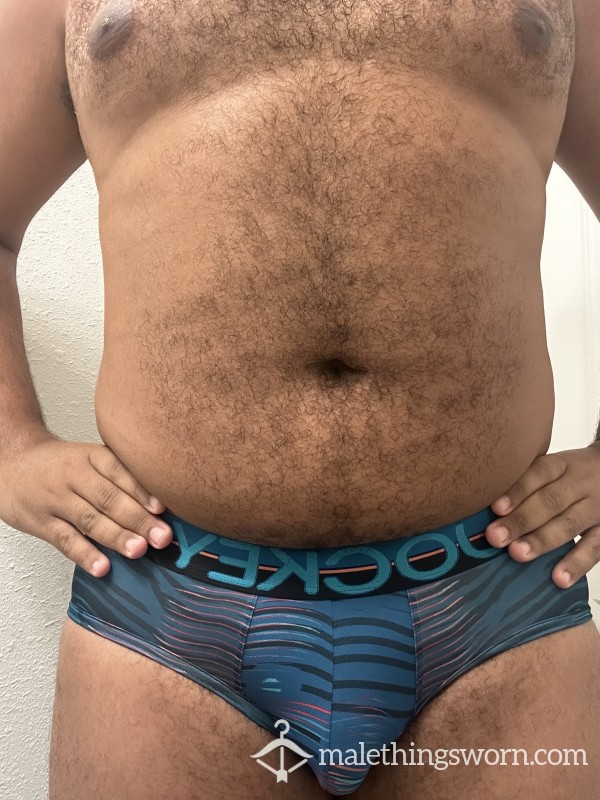 Blue And Orange Jockey Briefs