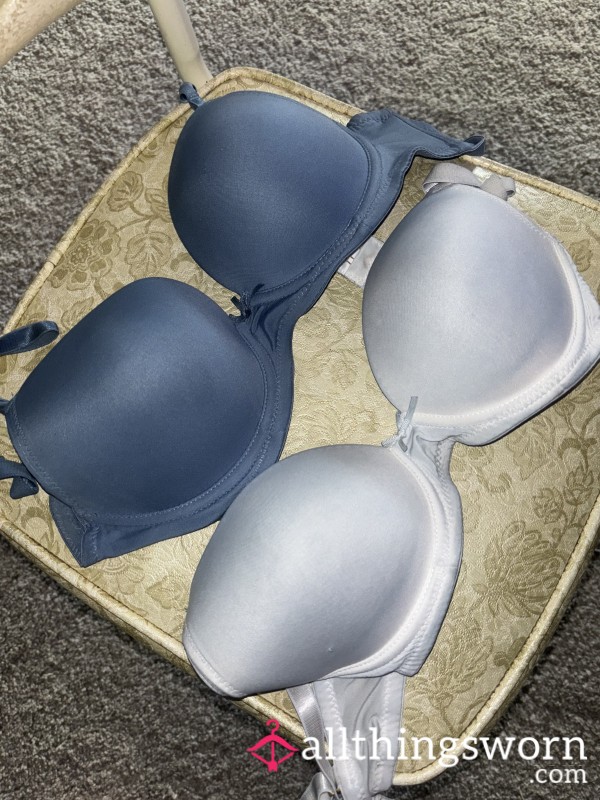 Blue And White Size 36C