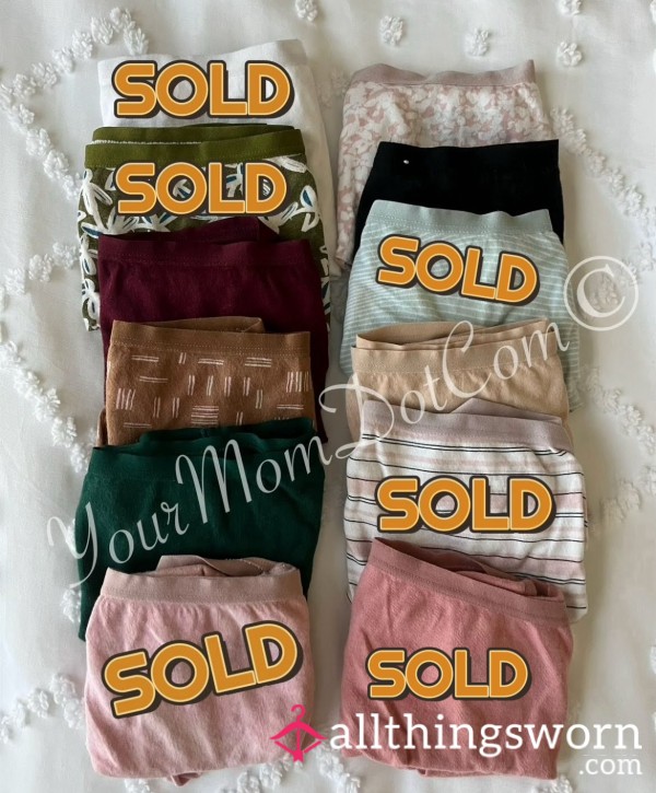 🩲 A**orted Everyday Cotton Panties