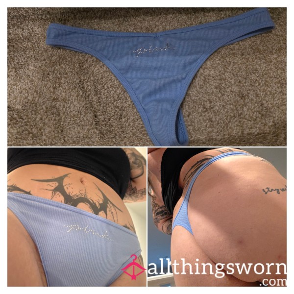 Blue Angel Thong