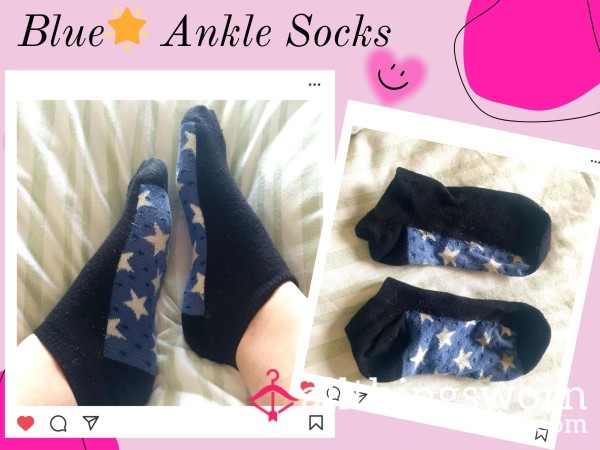 Blue🌟 Ankle Socks