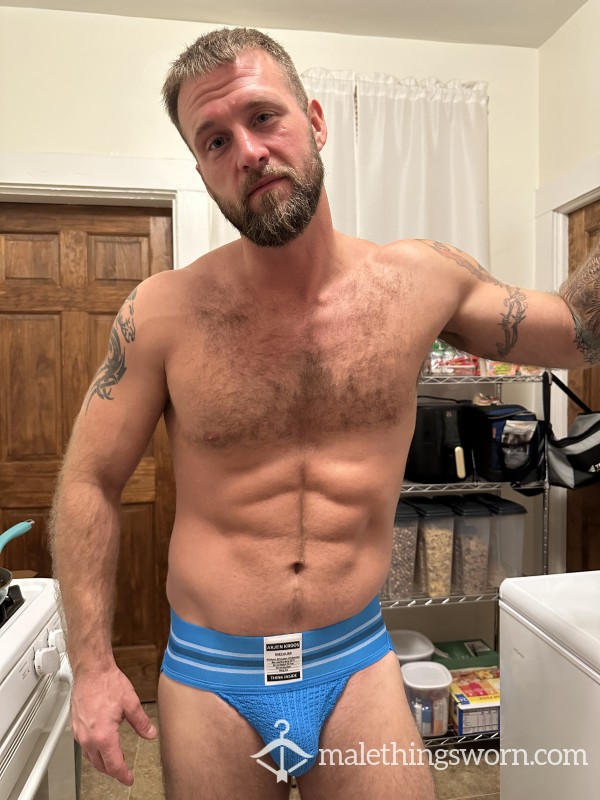 Blue Argen Kroos Jock Strap