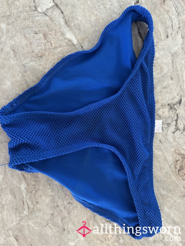 Blue Bikini Bottoms