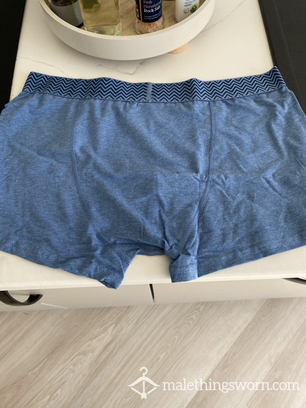 Blue Boxers