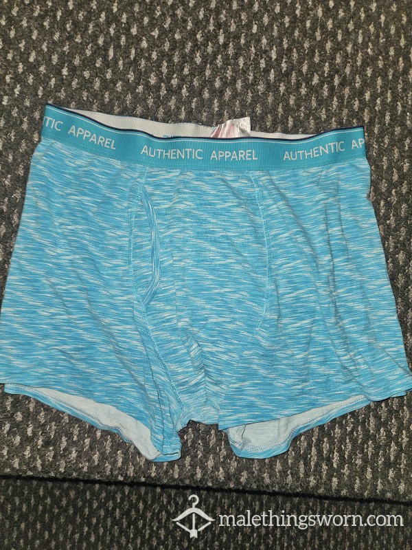 Blue Boxers