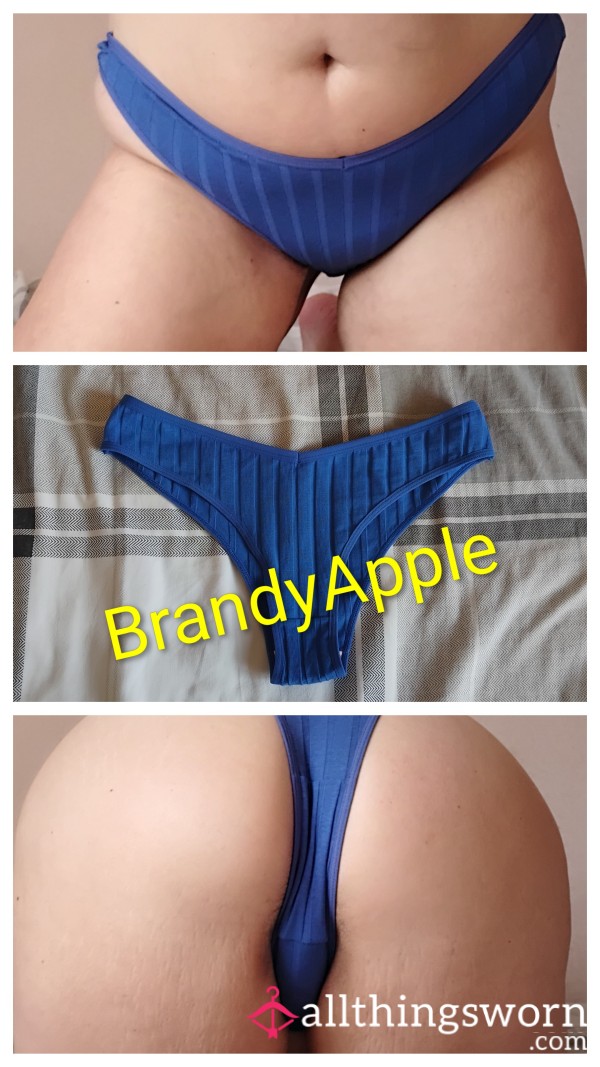 Blue, Breathable Tanga